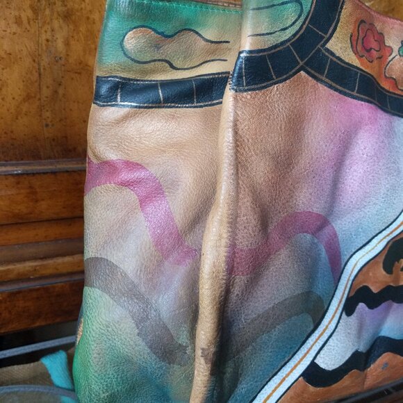 Gorgeous ANUSCHKA Leather Shoulder Bag - Picture 8 of 15